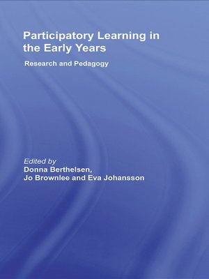 cover image of Participatory Learning in the Early Years